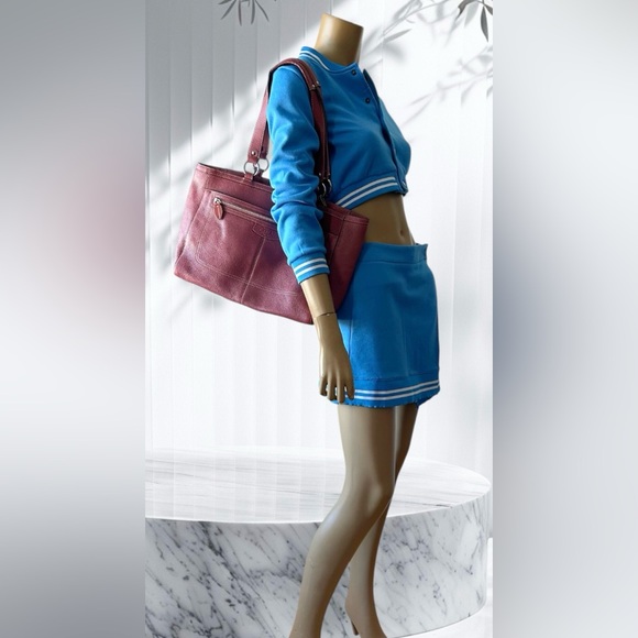 Coach Like new Large tote bag pebble leather - Picture 4 of 16